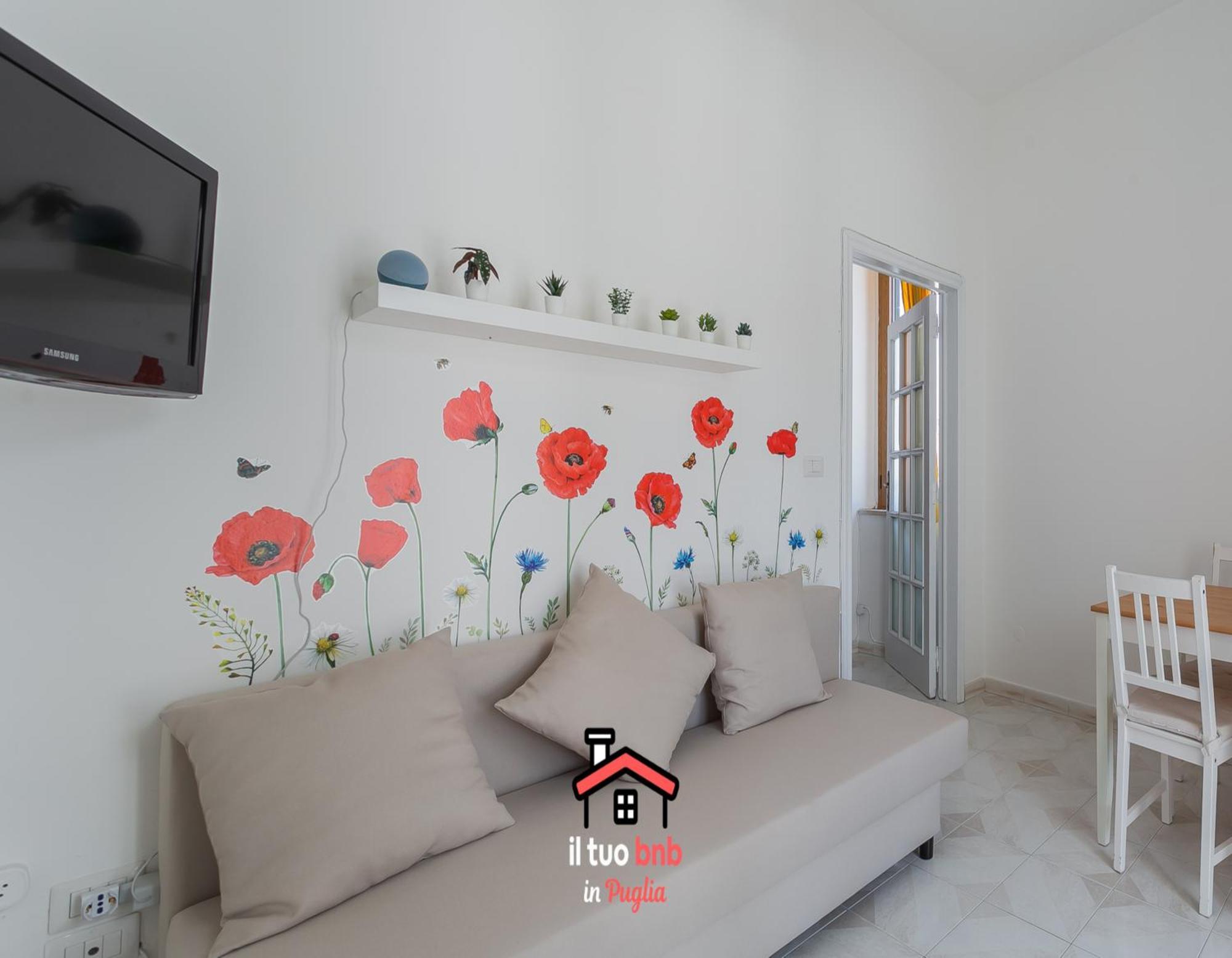 Casa Bianca Bnb,Big Terrace,10 Min Airport Beaches Bitonto Exterior photo